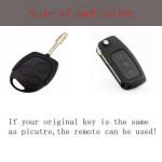 FORD Mondeo 433Mhz Remote Key  with 4D60 chip F021 Blade